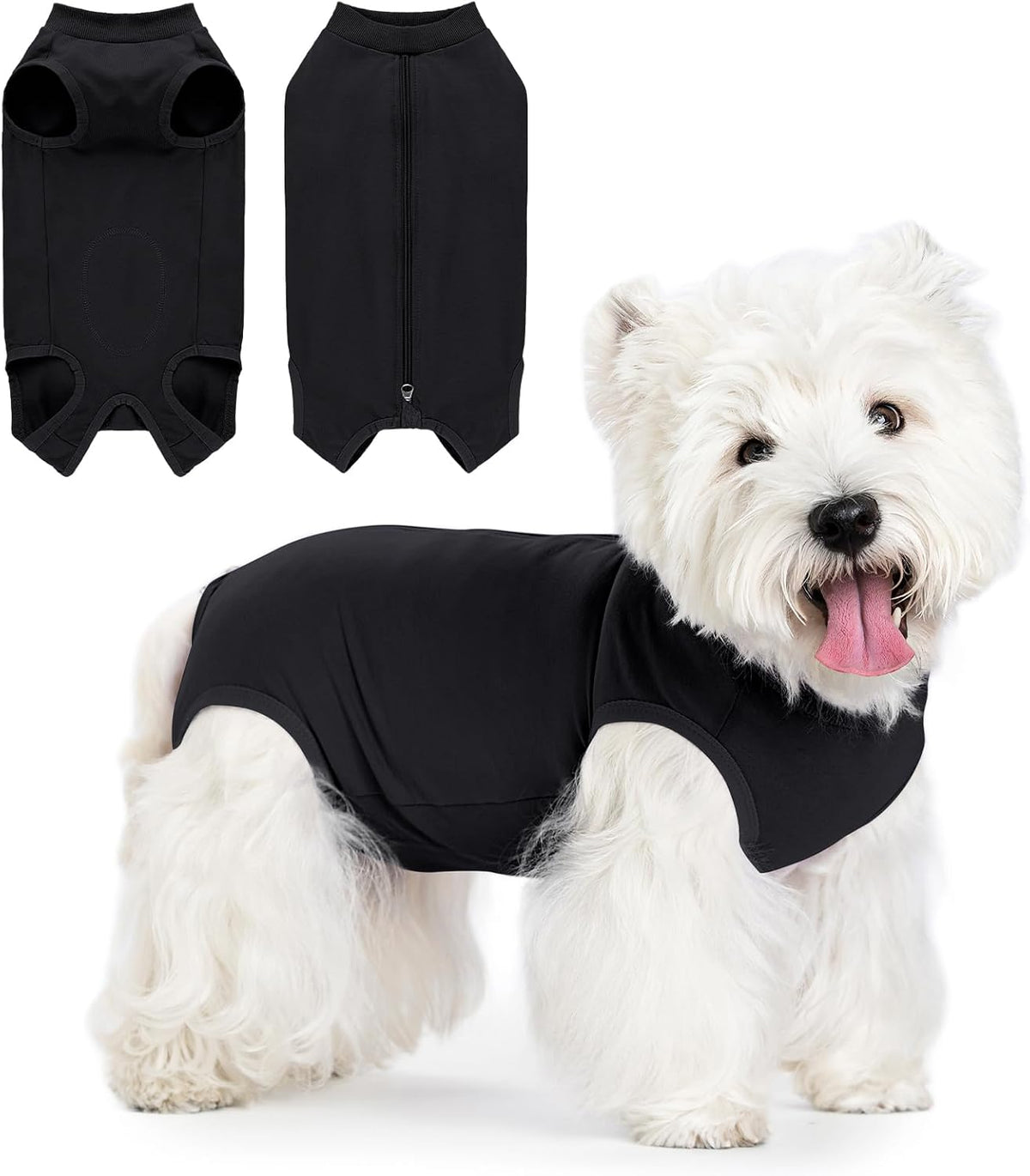 Coppthinktu Dog Surgery Recovery Suit for Dogs After Surgery Female, Dog Onesie Neuter Puppy Spay Shirts, Post-Op Bodysuit Pajamas Anti Licking Abdominal Wounds Cone Alternative - Image 10
