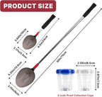 iNenya veterinary urine sample catcher extended telescopic handle view