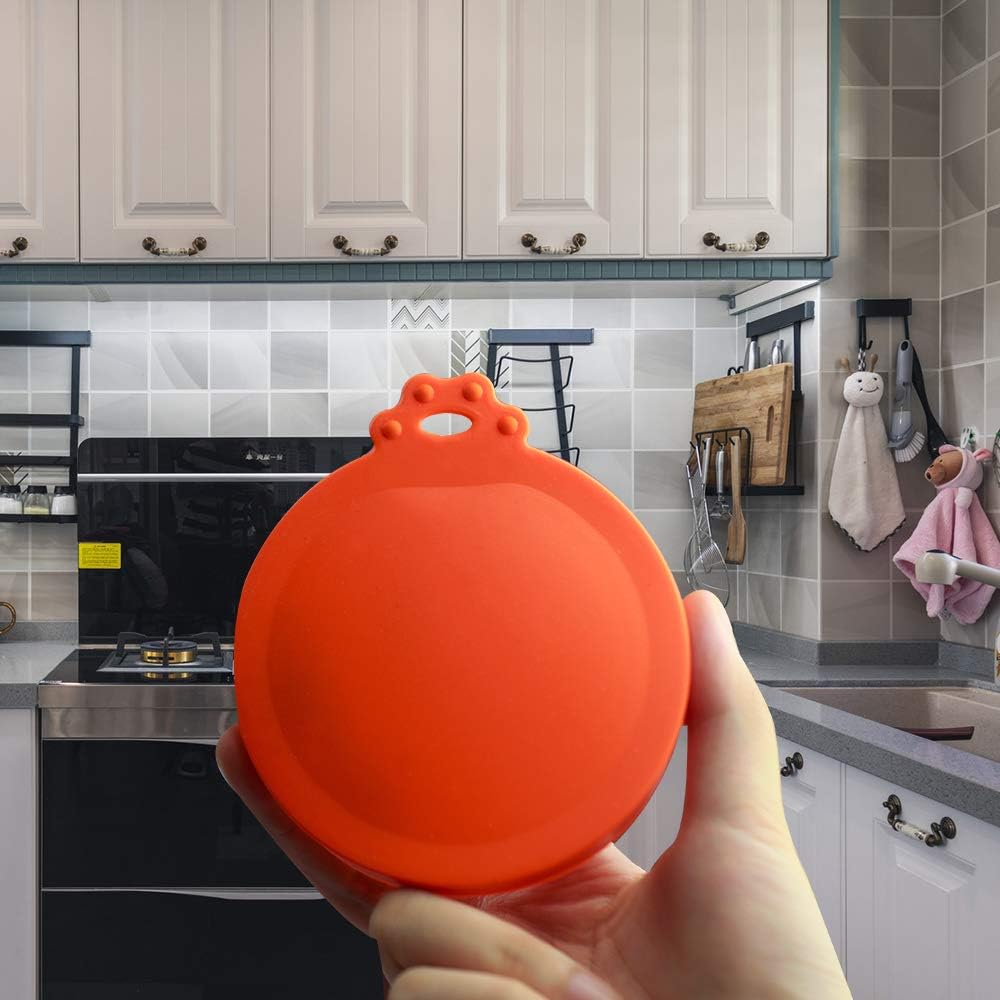 Yobbai pet food lids showing the three-ring diameter design