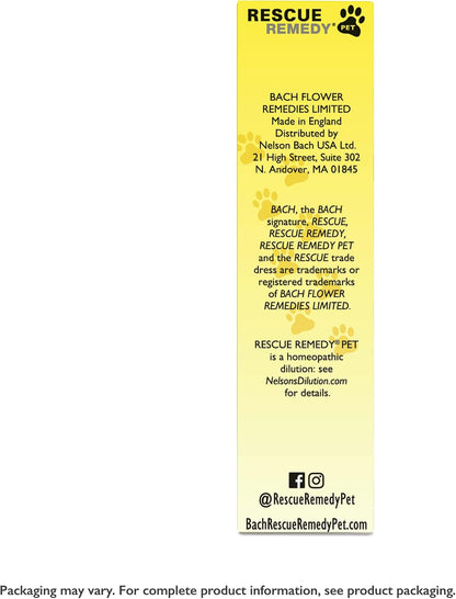 Rescue Remedy Pet Dropper - 20mL - Stress & Tension Support for Dogs & Cats with Bach Natural Flower Essences - Sedative-Free, Homeopathic Liquid Formula - For All Breeds, Ages & Weights - Image 9