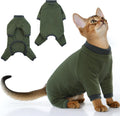 PUMYPOREITY sticky hair cat clothes front view on a feline