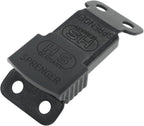 Premium dog training collar replacement buckle hardware in black stainless steel finish