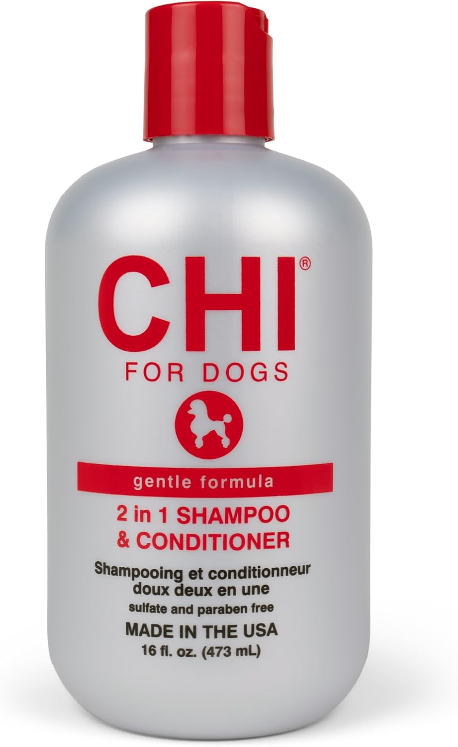 CHI for Dogs Deep Moisture Shampoo pH Balanced Hydrating Dog Shampoo Dry Skin Ionic Technology Soft Shiny Coat 16 FL OZ Made USA - Image 9