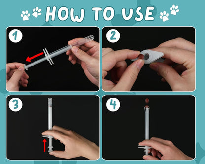 Authentic DS. DISTINCTIVE STYLE veterinary pill pusher packaging view for Indian pet owners
