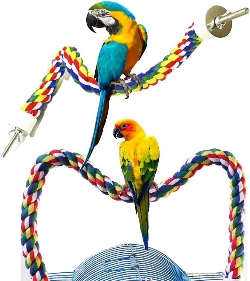Bird Perch,Bird Rope Perch & Rope Perch 24''/31''/41'' - Image 10