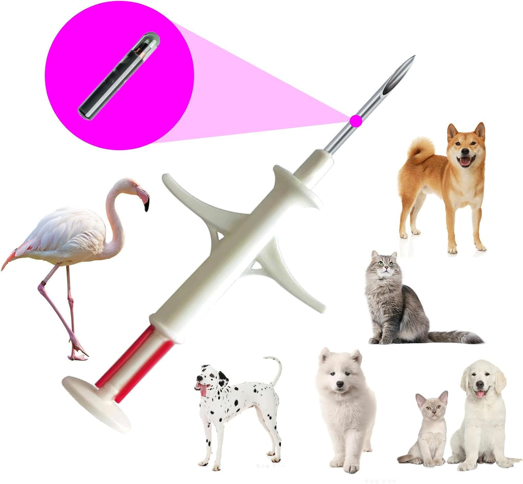 Manruta 2.12 by 12 millimeter transponder assembly overview for veterinary use
