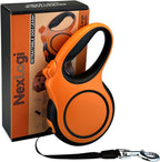 NexLogi retractable dog leash packaging and product overview