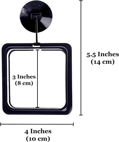 Premium imported fish feeding ring preventing food from scattering in water.