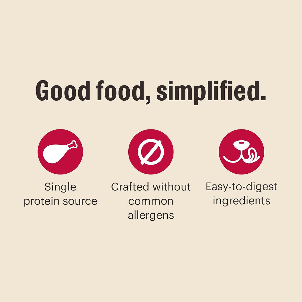 The Honest Kitchen limited ingredient fish food box side panel details