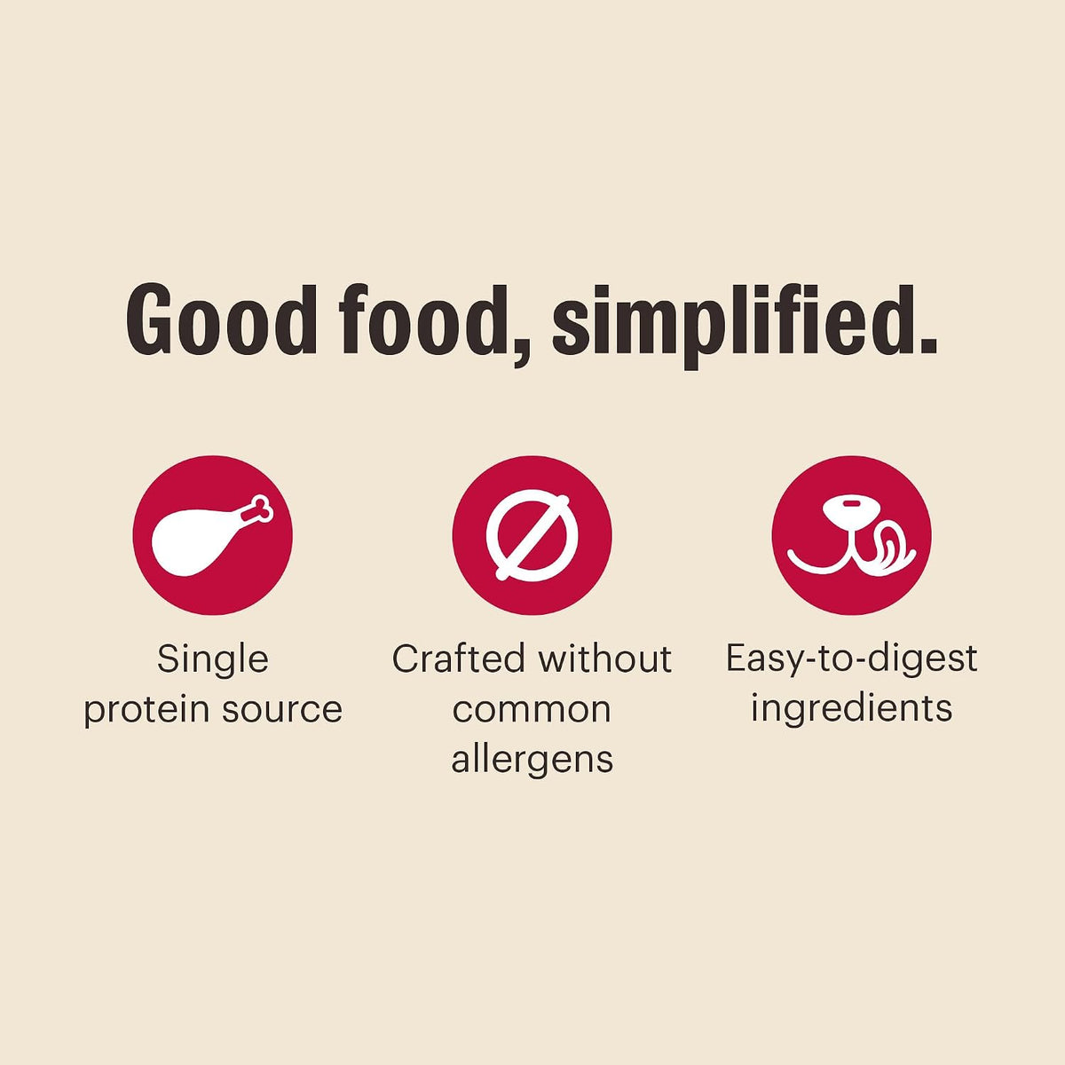 The Honest Kitchen limited ingredient fish food box side panel details