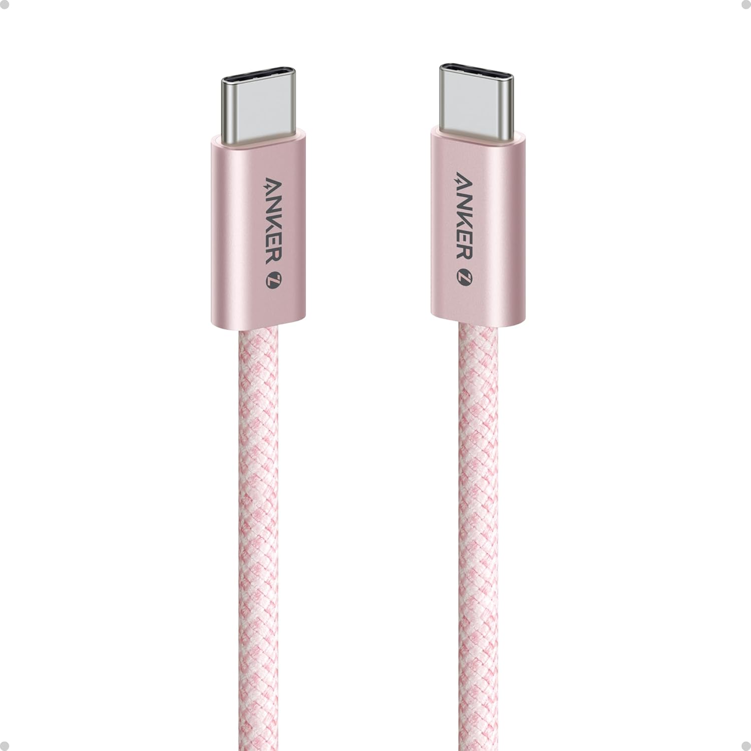 Internal graphic showing the 8 core wire and graphene strip structure of the Anker cable.