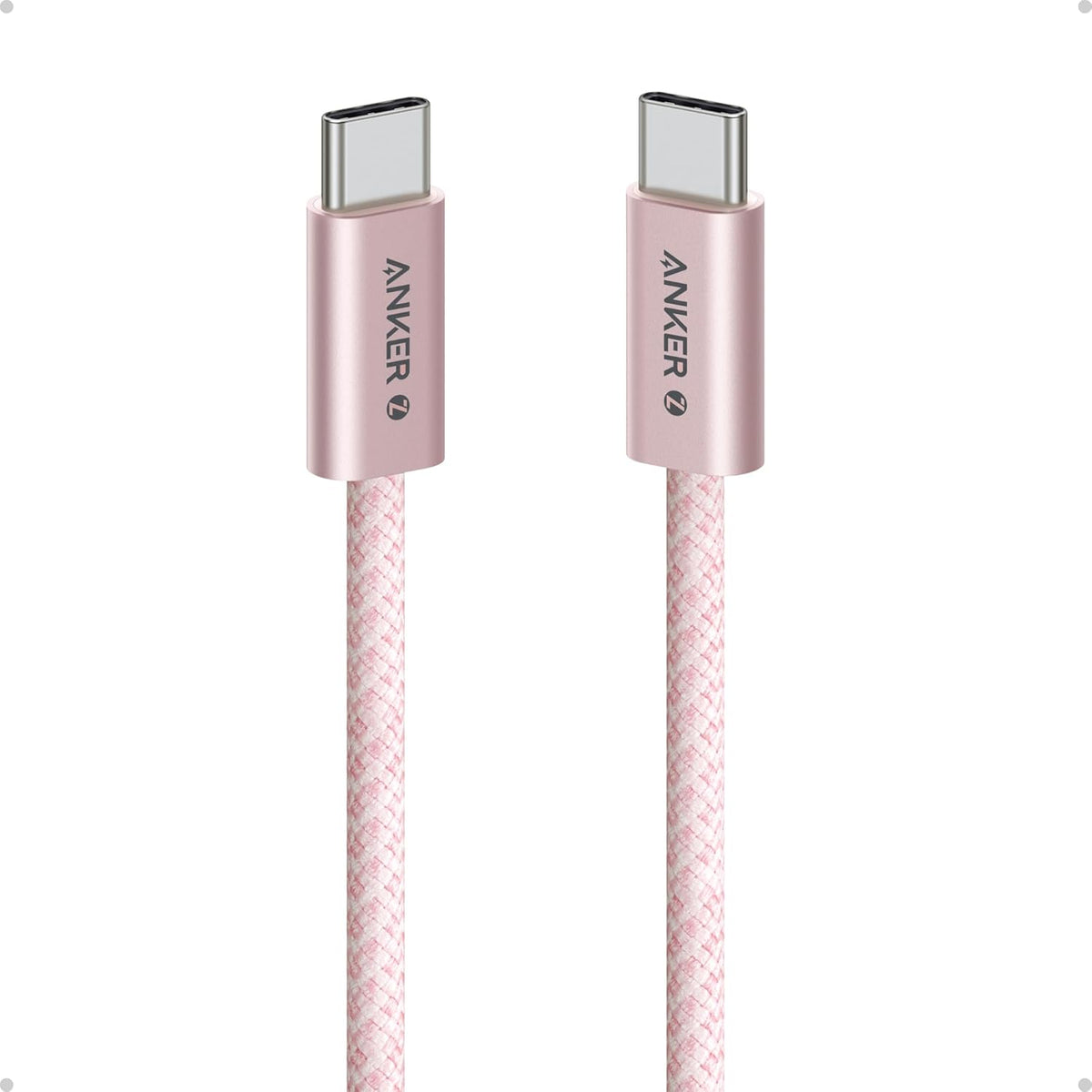 Internal graphic showing the 8 core wire and graphene strip structure of the Anker cable.
