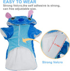 Gimilife Halloween Christmas pet costume comfy fleece interior view