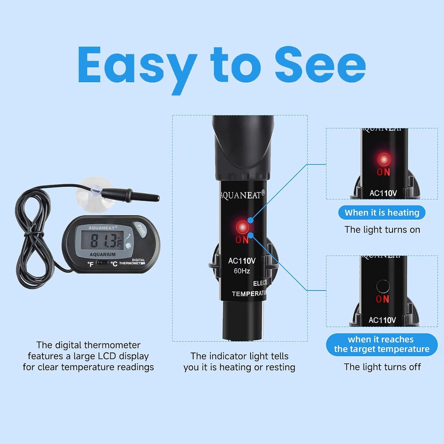 Aquaneat aquarium heater full product packaging