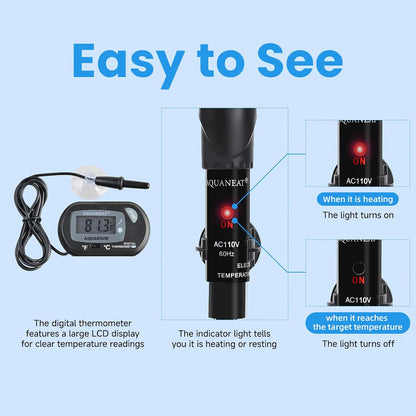 Aquaneat aquarium heater full product packaging
