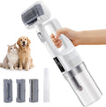 Hychipet dog grooming vacuum front view showing the 5 in 1 cordless pet hair cleaner.
