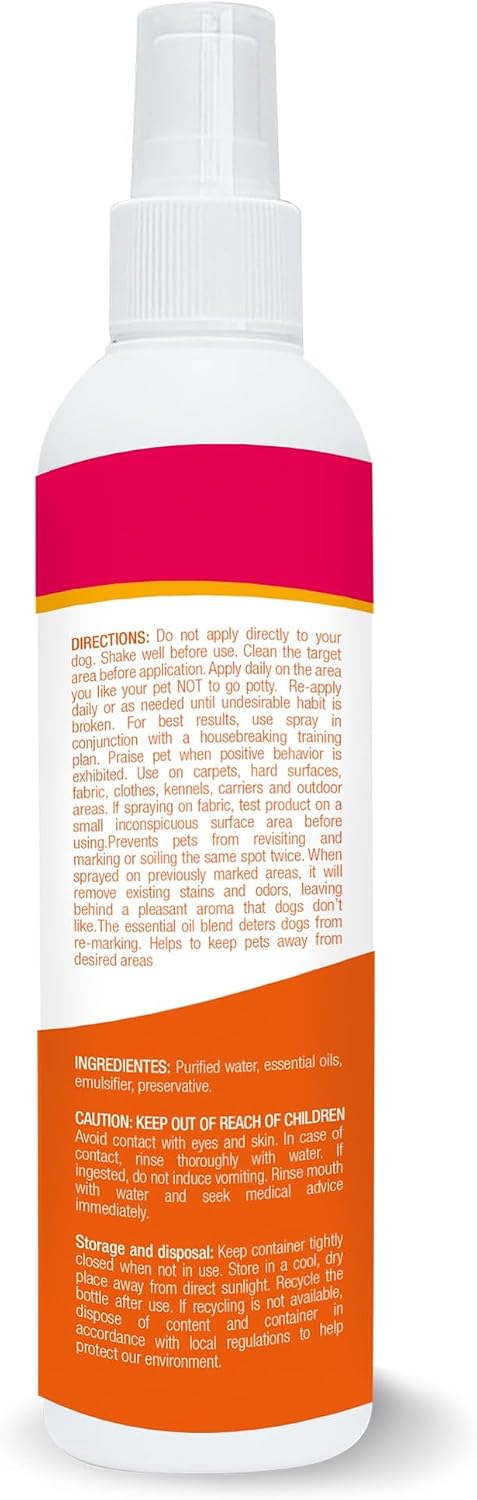 Close up of Zooflair No Pee No Poop label details