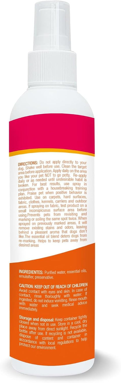 Close up of Zooflair No Pee No Poop label details