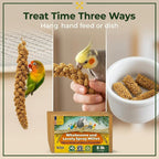 Birds LOVE whole 5 lb bulk millet box packaging angle