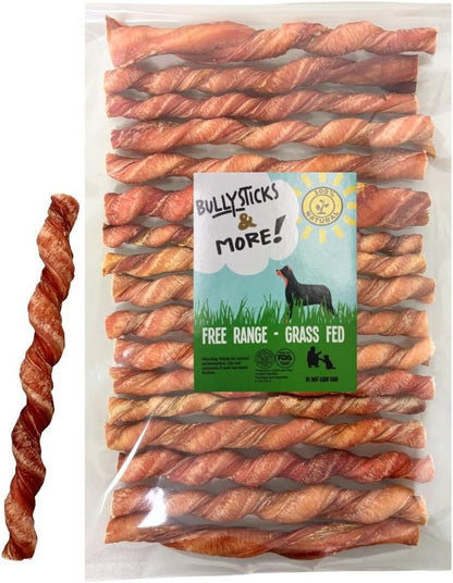 BULLYSTICKS & MORE 12 Inch Bully Sticks (Regular - 8 Pack) | Bully Sticks for Medium Dogs | 100% Grass Fed Beef | Dog Parents Choice Bully Stick Dog Chews | No Hide Bully Bones - Image 10