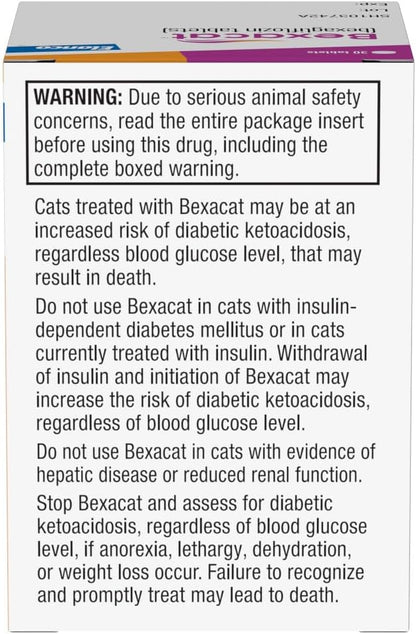 Bexacat 15 milligram tablets bottle packaging