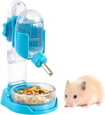 Hamster Water Bottle with Magnetic Holder, 3.4 oz Water Dispenser for Syrian Dwarf Hamster Mouse Rat Degu - Image 7