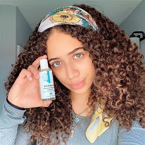 Derma E vitamin e skin oil texture and dropper application