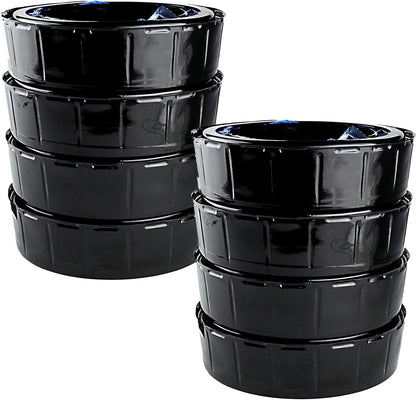 KMKMVV 8-pack diaper pail refill cartridges front view