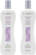 BioSilk Silk Therapy Whitening Dog Shampoo, Brightening Pet Shampoo with Silk Protein for White and Light Colored Coats, Enhances Shine and Softness, pH Balanced Dog Wash, 12 Fl Oz - Image 9