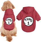 Comfortable pullover hooded sweatshirt for medium dogs close up fabric