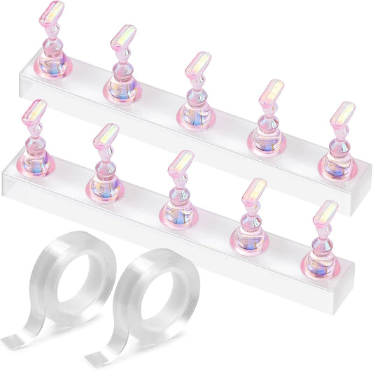 Etercycle magnetic nail stand pink front view