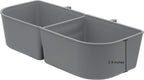 A & H Tool And Die Pet Crate Carrier Cup Double Large mounted on wire kennel