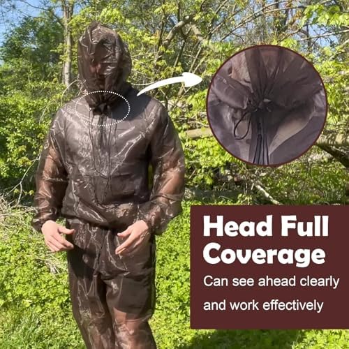 Person wearing Aventik lightweight mosquito protection clothing