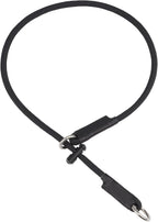 Martingale Dog Collar, 5/16" High-Strength Nylon Rope Slip Collar with Spring-Loaded Adjustable Stopper for Small, Medium & Large Dogs(Black, 22 inch) - Image 13