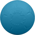 Close up of hexagonal grip texture on Jolly Pets soccer ball