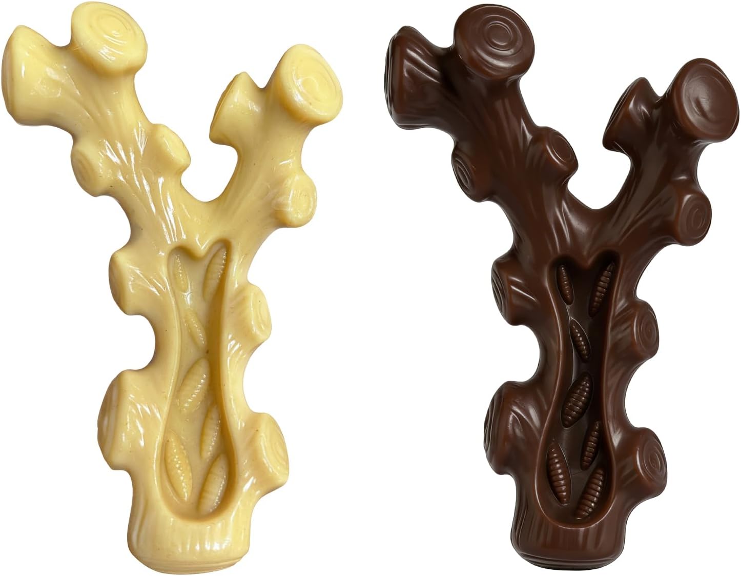 SIHRMIU 2 Pack Dog Chew Toys for Aggressive Chewers,Boredom and Stimulating Best Dog Toys for Medium/Large Breed,Tough Almost Indestructible Dog Bones for Teeth Cleaning and Training - Image 9