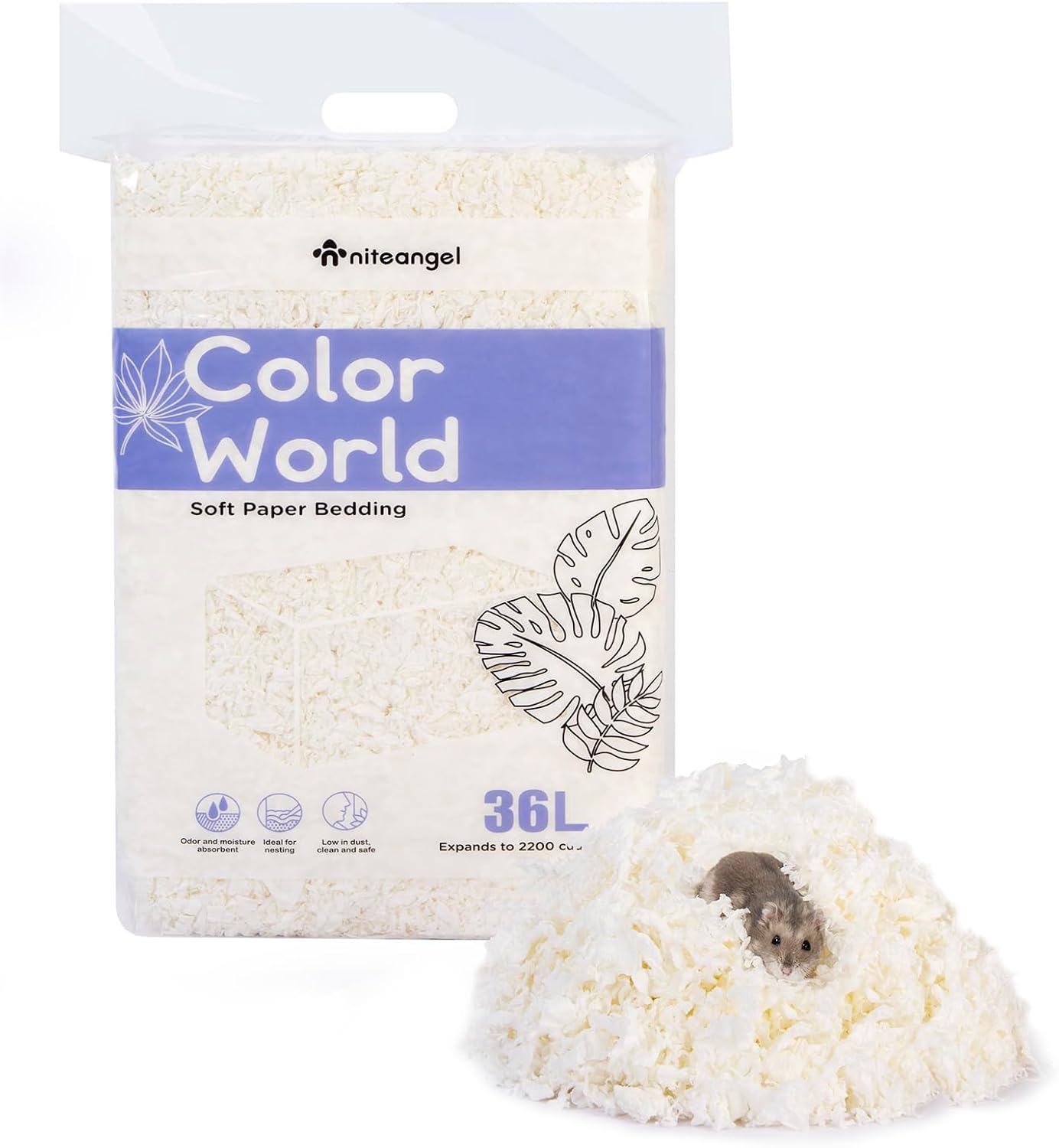 Comparison of Niteangel aspen shavings texture and quality