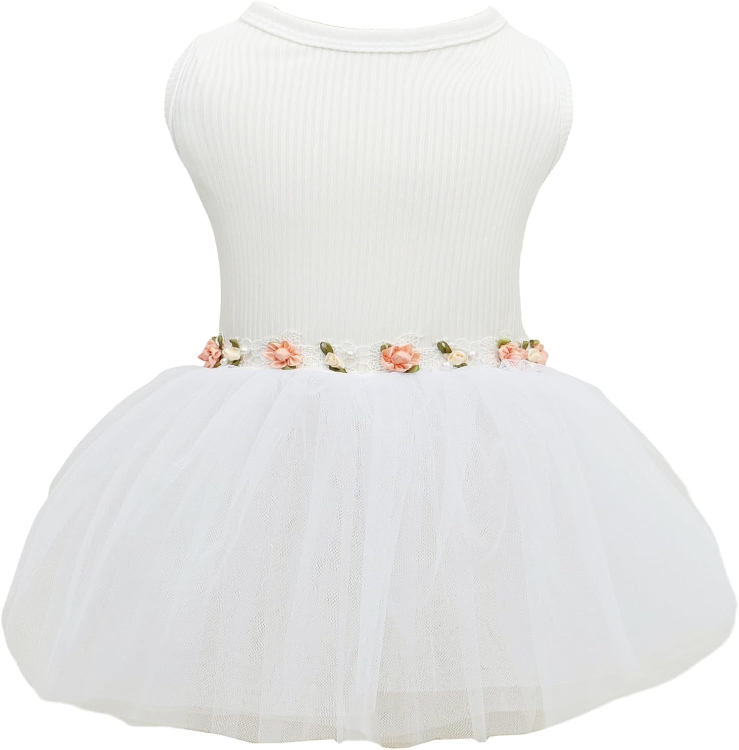 Detailing of the lightweight breathable fabric texture on the CuteBone special occasion pet clothing.