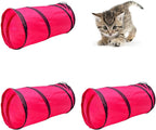 iCAGY Cat Tunnel for Indoor Cats Interactive, Rabbit Tunnel Toys, Pet Toys Play Tunnels for Cats Kittens Rabbits Puppies Crinkle Pop Up Sky Blue 20" - Image 15