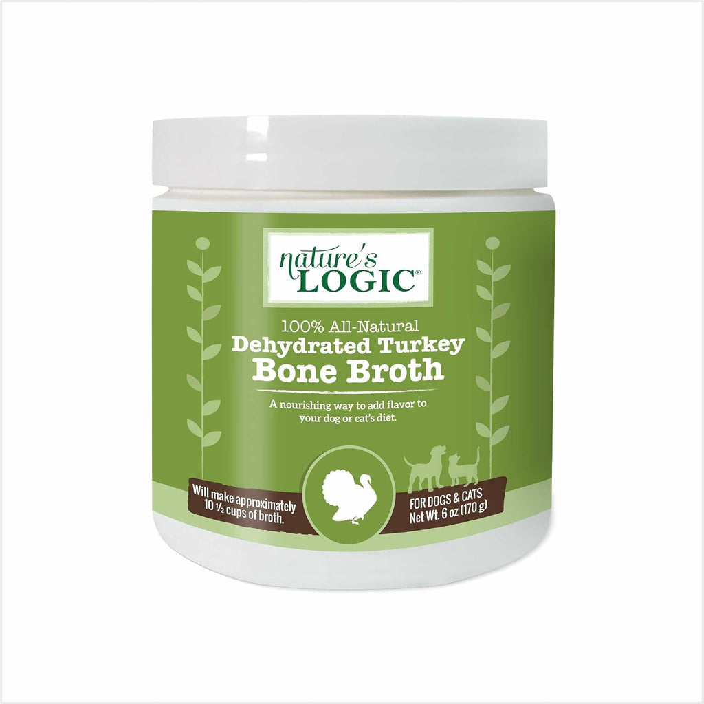 Nature's Logic Dehydrated Bone Broth Powder - 100% Natural Dog & Cat Topper - Rich in Glucosamine & Chondroitin - Boosts Immune System - Gluten-Free, No Synthetic Ingredients - Chicken, 6oz - Image 9