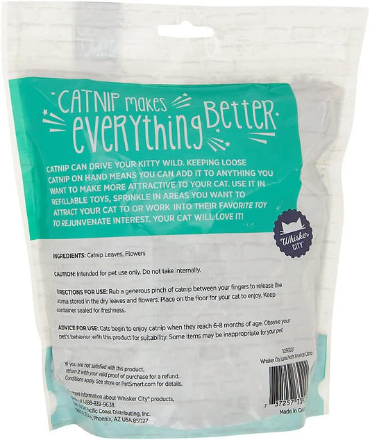 Authentic imported loose catnip real leaves for stimulating cat play and activity