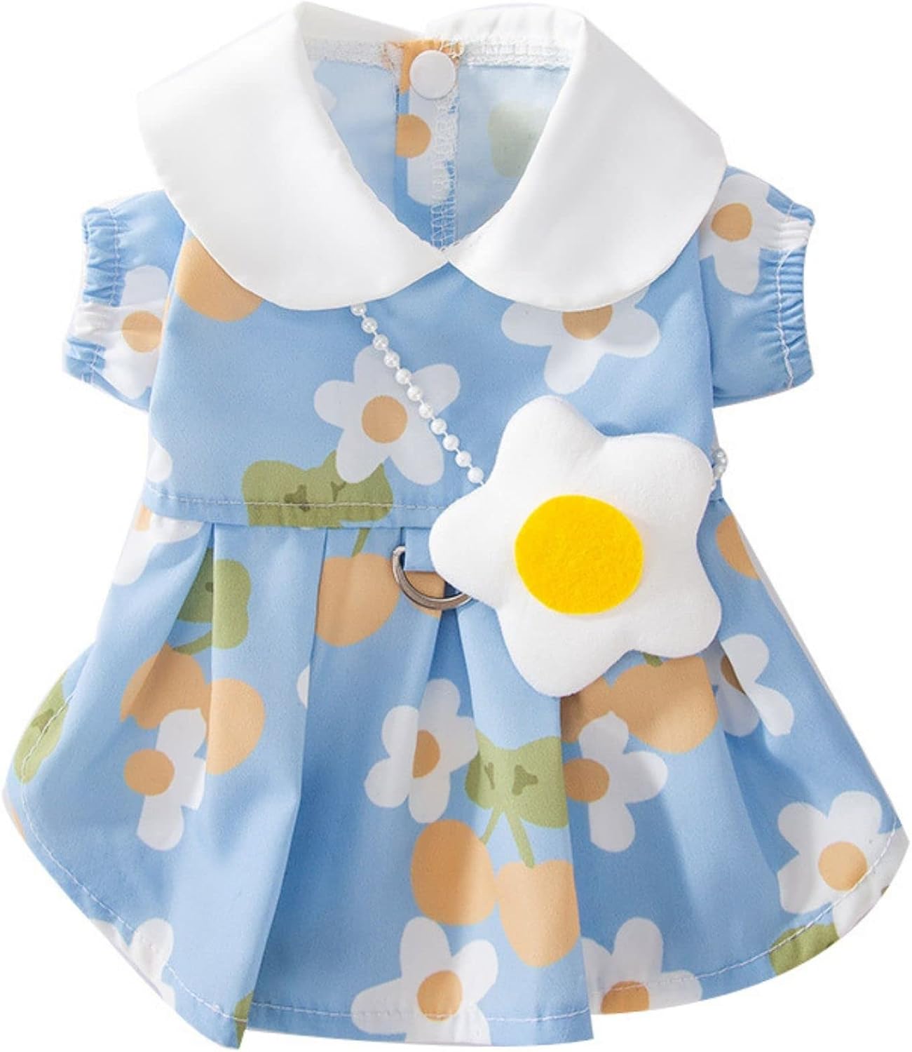 High cut belly design feature on the BIECWIAY puppy dress