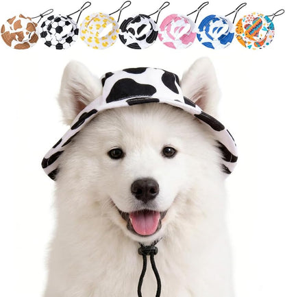 Dog headgear for outdoor sports and walking