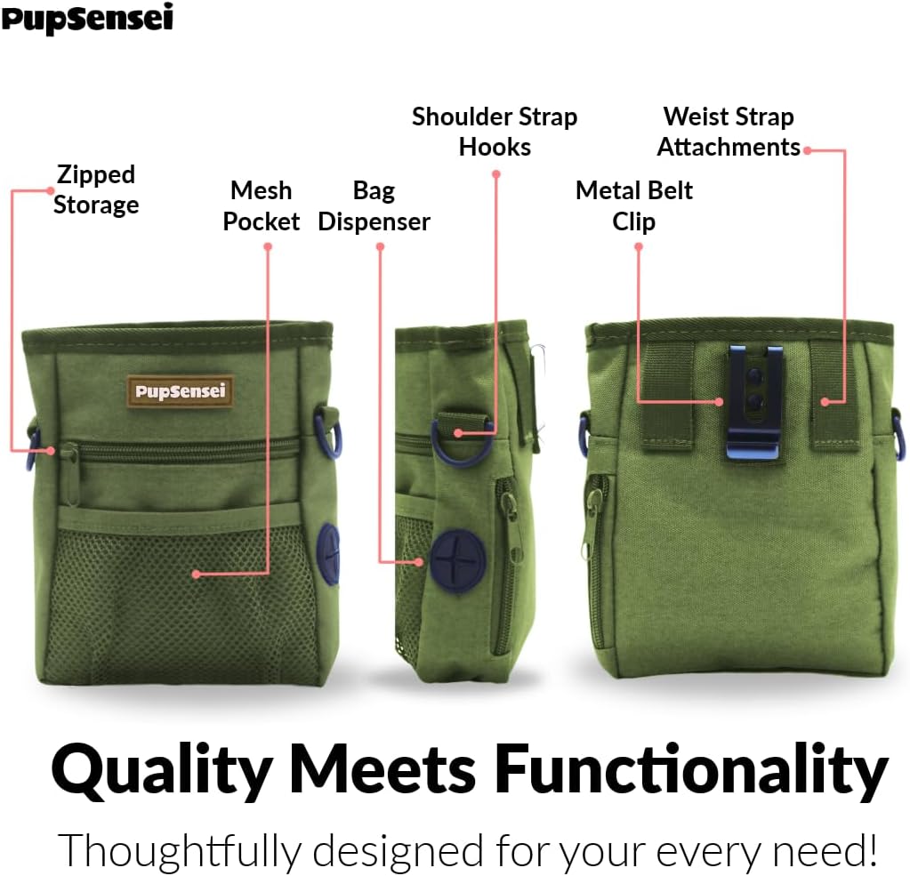 PupSensei oxford polyester pet gear with pull out inner lining