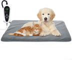 RIOGOO Pet Heating Pad, Upgraded Electric Dog Cat Heating Pad Indoor Waterproof, Auto Power Off (S 17.5"x 14", Grey) - Image 10