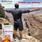 WITFY Healing Drops Quercetin Gummies chewable gummy texture and shape