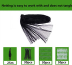 Close up of Ycsemiwlf tear resistant nylon mesh texture