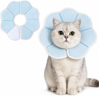 Avont Soft Cat Recovery Cone Collar, Adjustable Lightweight Kitten E-Collar for Small Dogs, Comfortable Neck Donut Stop Licking Scratching After Surgery -Strawberry(M) - Image 10