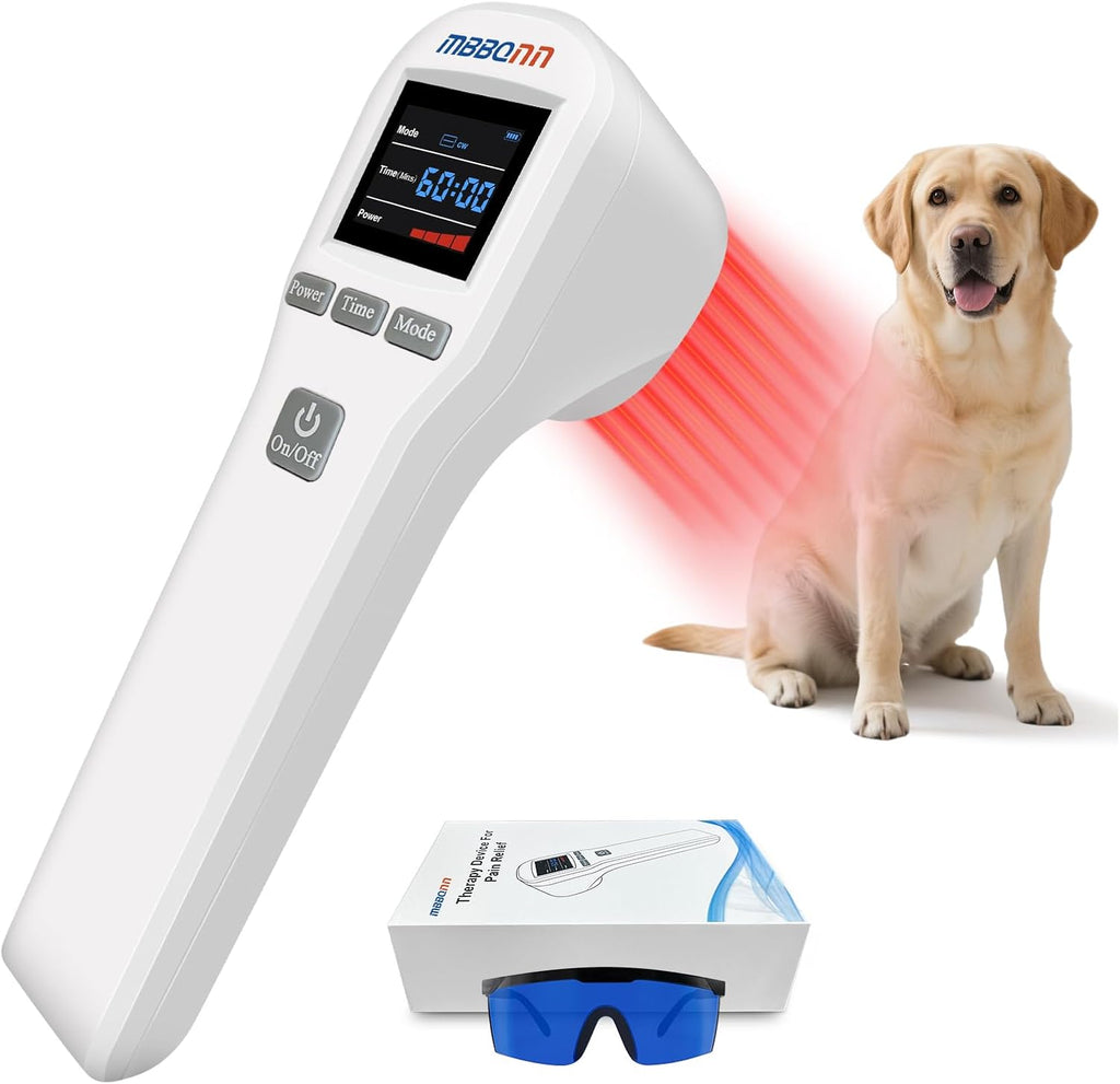 MBBQNN Cold Laser Therapy device for pet pain relief front view