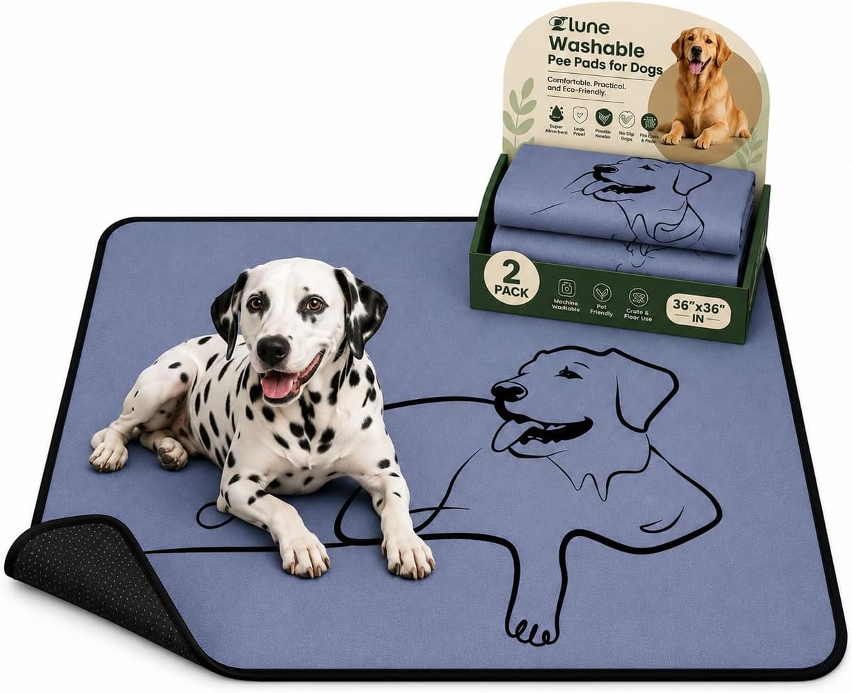 4 Pack Washable Pee Pads for Dogs 18"x24", Reusable Training Puppypads Absorbency Non-Slip & Leak-Proof for Pet Whelping Box Playpen Crate Sofa Bed Floors (Gray) - Image 15